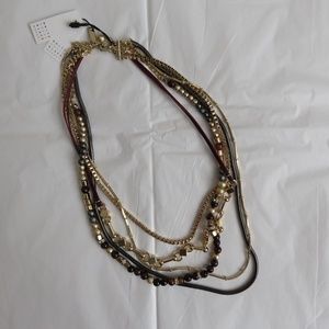 White House Black Market Multi-Layered Necklace